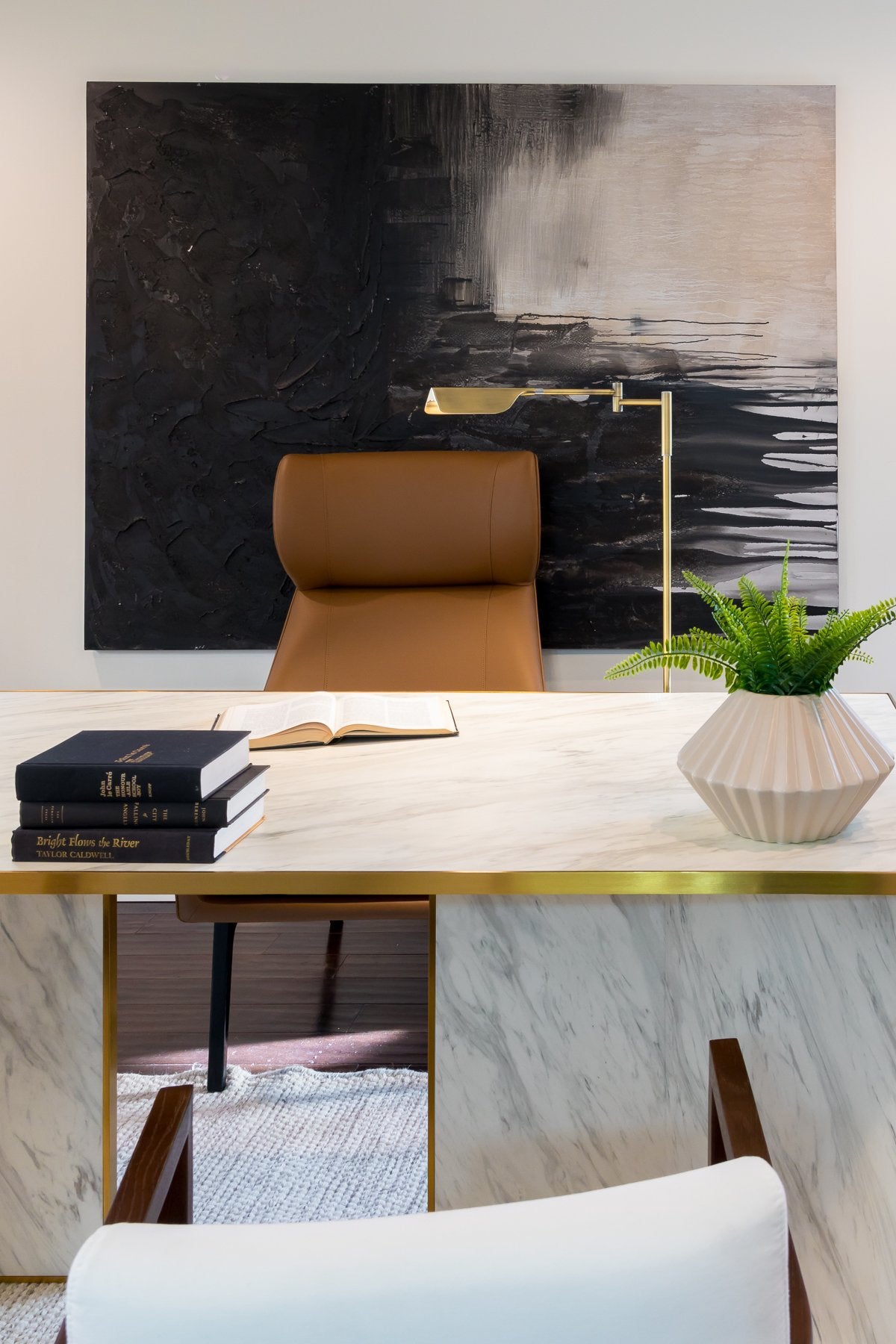 Jet Black Platinum Silver Antique Brass